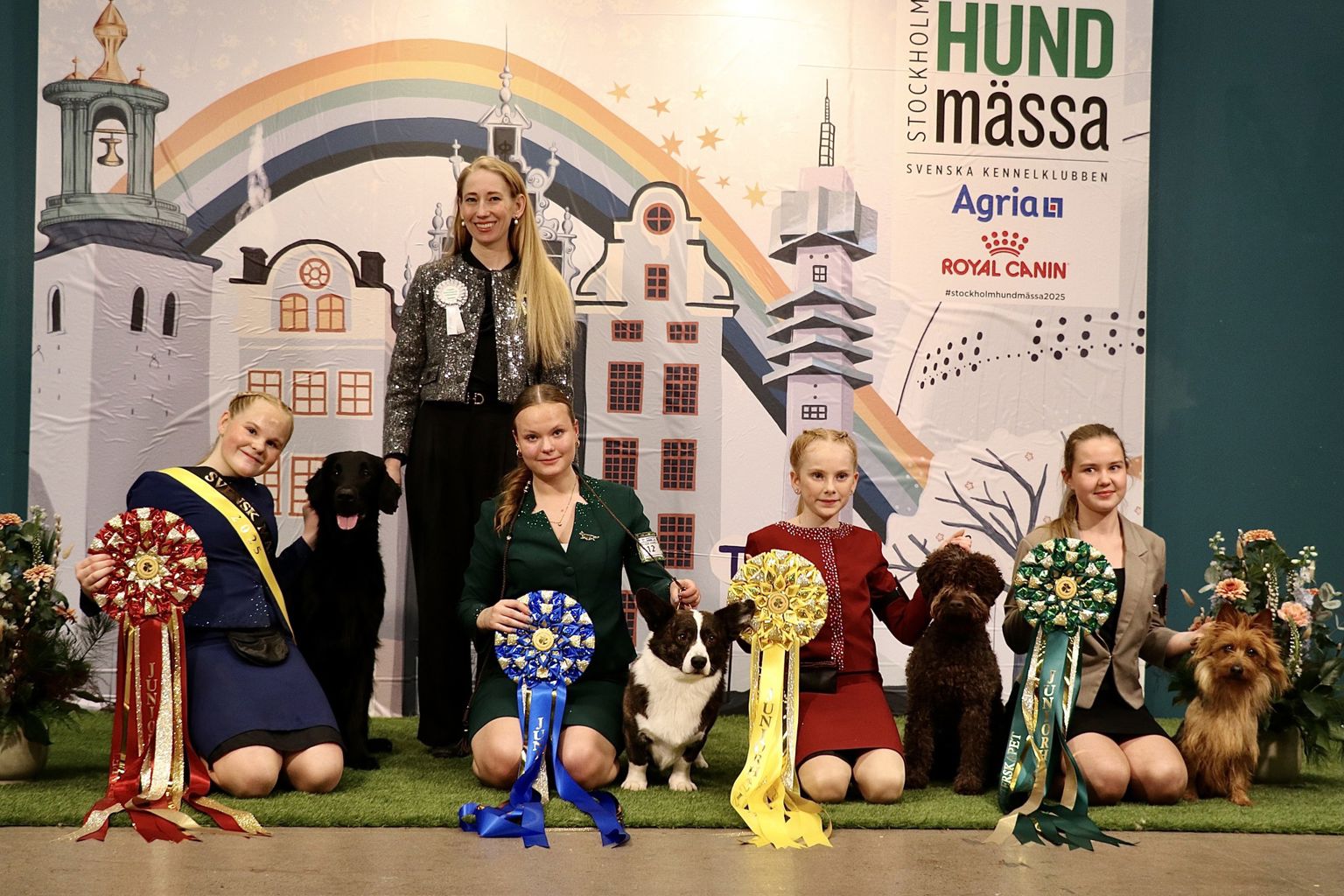 Placering 1 - 4 på SM i junior handling 2025.