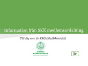 Information klubbkontakt (KKO)