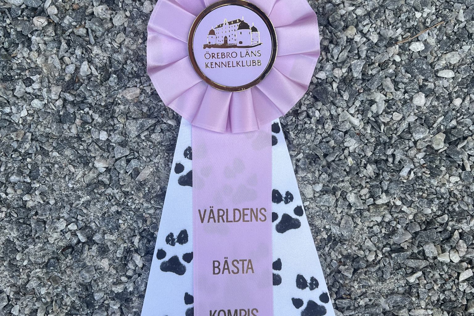 Rosett Världens Bästa Kompis